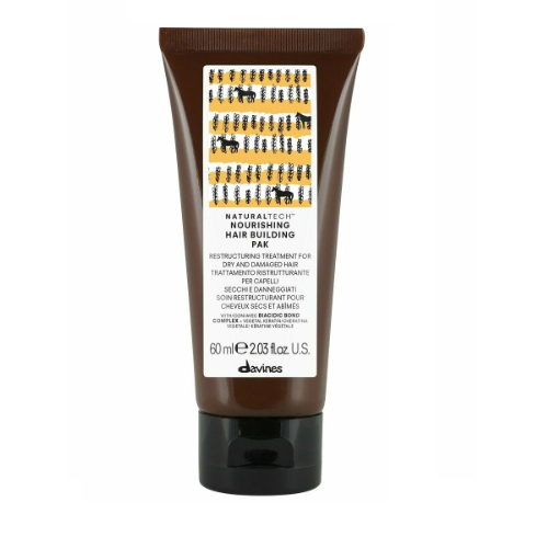 Питательная восстанавливающая маска для волос - Davines Natural Tech Nourishing Hair Building Pak